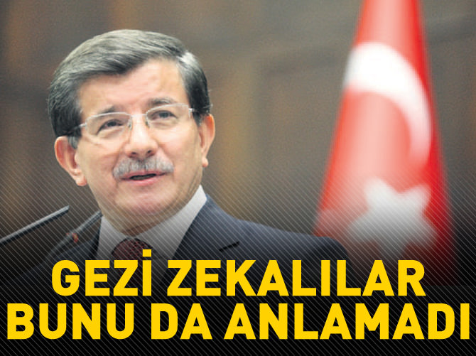 Gezi zekalılar bunu da anlamadı