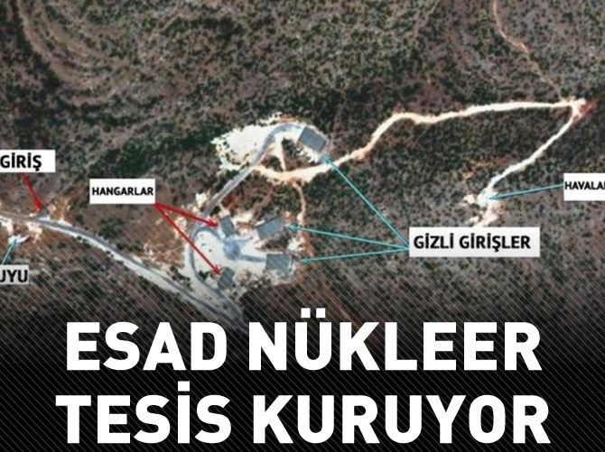 Suriye'nin nükleer tesis kurduğu iddia edildi
