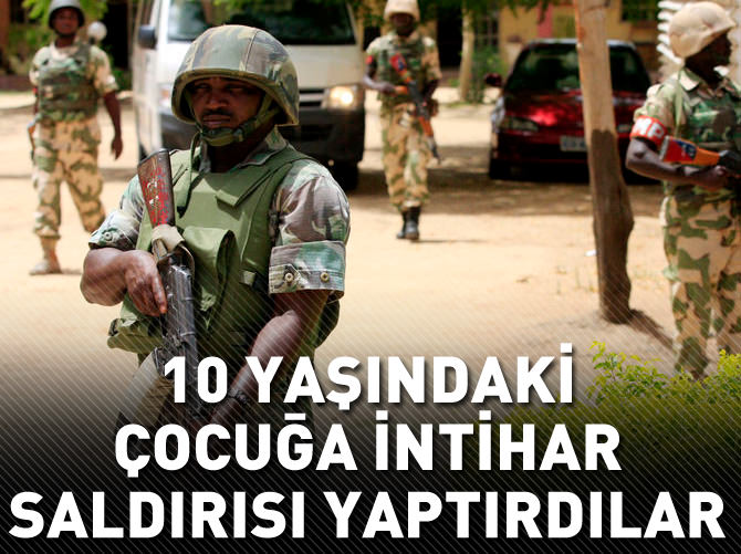 10 yaşındaki çocuğa intihar saldırısı yaptırdılar