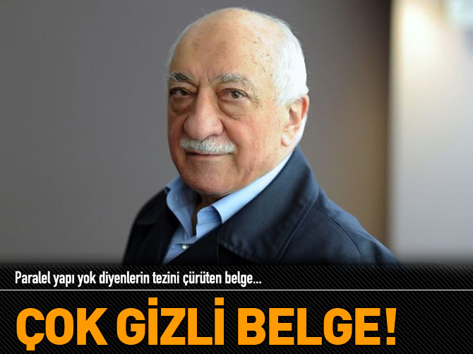 Paralel yapı yok diyenlerin tezini çürüten belge!