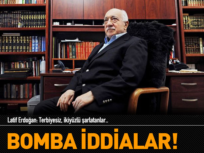 Latif Erdoğan: Terbiyesiz, iki yüzlü şarlatanlar..
