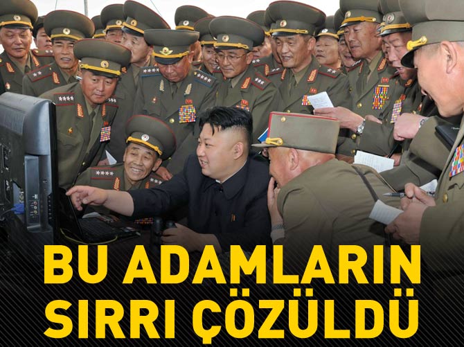 Kim Jong-Un yanındaki askerlerin sırrı çözüldü