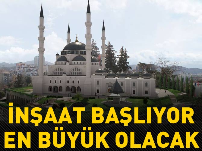 Balkanların en büyük camisinin inşası başlıyor