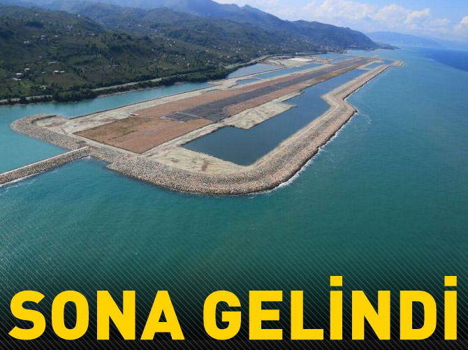 Denizdeki havalimanında sona doğru