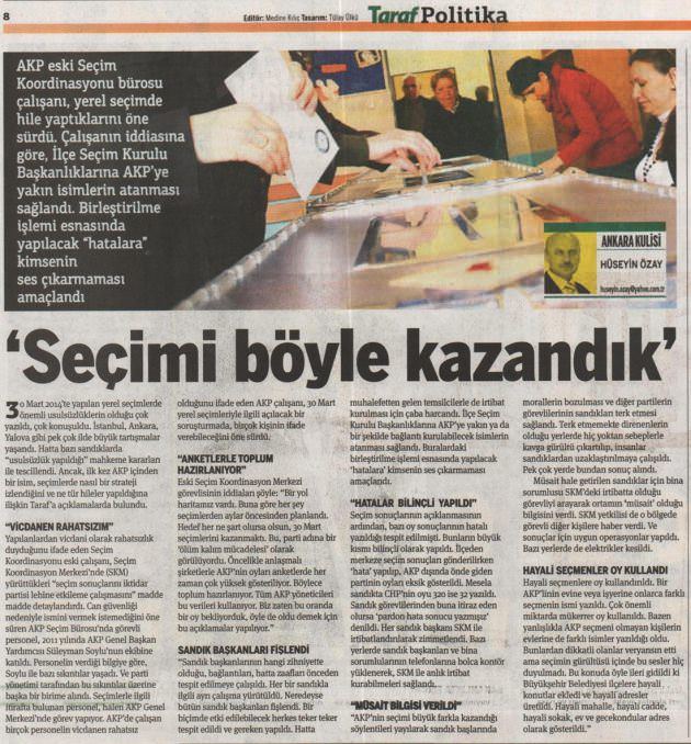 Taraf gazetesi fena çuvalladı - 1