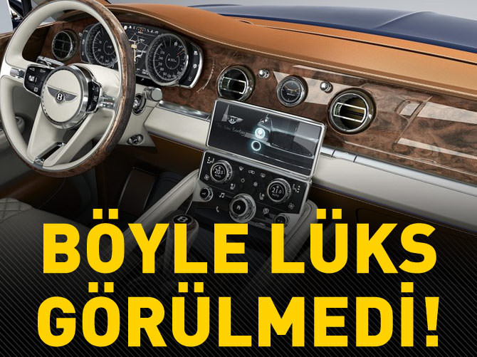 Bentley'den dünyanın en pahalı SUV'u