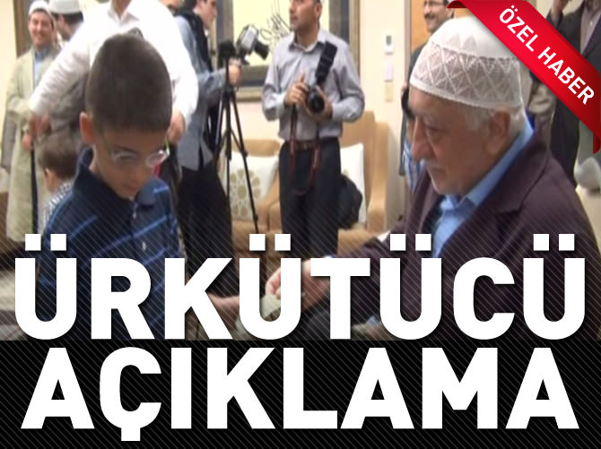 Ürkütücü Gülen Cemaati açıklaması