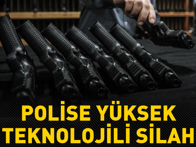 Polise yüksek teknolojili yerli silah