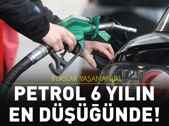 Petrol fiyatları 6 yılın dibini gördü