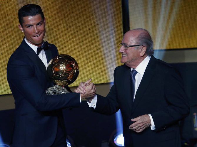 "Altın top" üçüncü kez Ronaldo'da