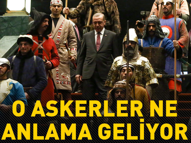 O askerler tek tek ne anlama geliyor!