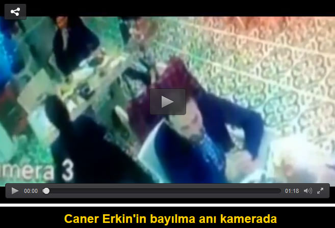 Caner Erkin bayılma görüntüleri için savcılığa suç duyurusunda bulundu