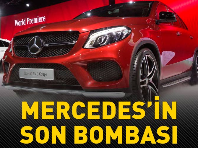 Mercedes'in son bombası: GLE63 AMG Coupe