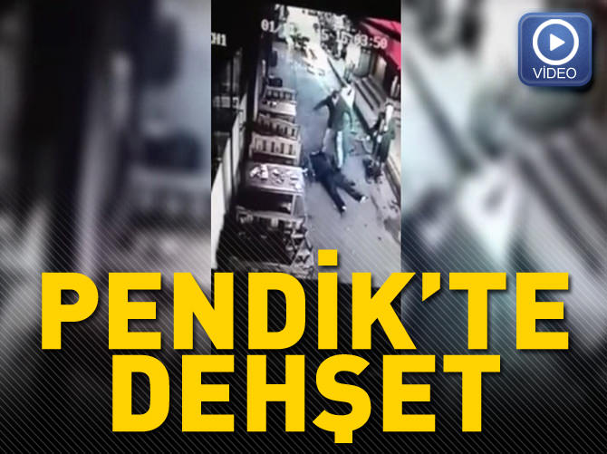 Pendik’teki çatışma anı kameraya yansıdı