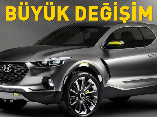 Hyundai’den değişimin simgesi: Santa Cruz Concept