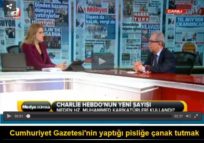 Cumhuriyet Gazetesi pisliğe çanak tutuyor