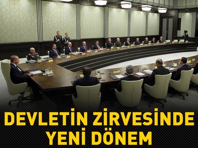 Devletin zirvesinde yeni dönem