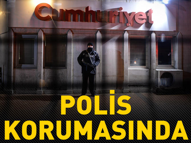 Polis Cumhuriyet'i güvenlik çemberine aldı