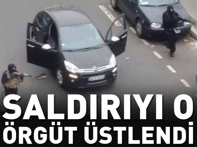 Charlie Hebdo saldırısını o örgüt üstlendi