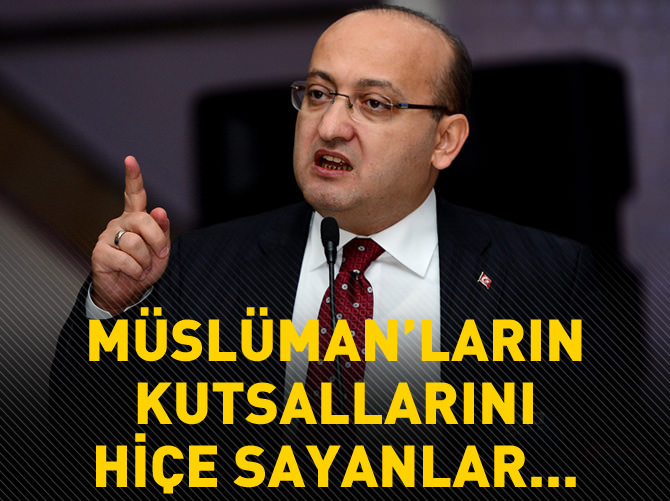 'Müslüman'ların kutsallarını hiçe sayanlar...'