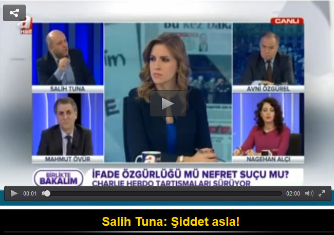 Salih Tuna: Şiddet asla!