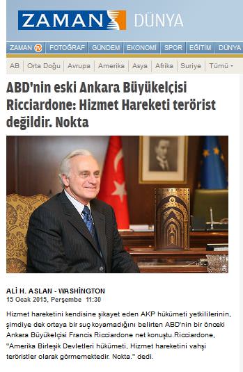 Eski büyükelçiden itiraf gibi açıklama!