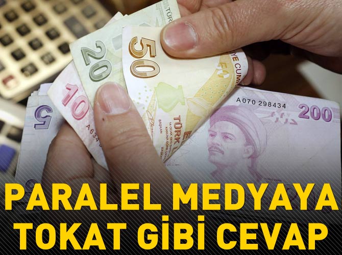 Paralel medyaya tokat gibi cevap