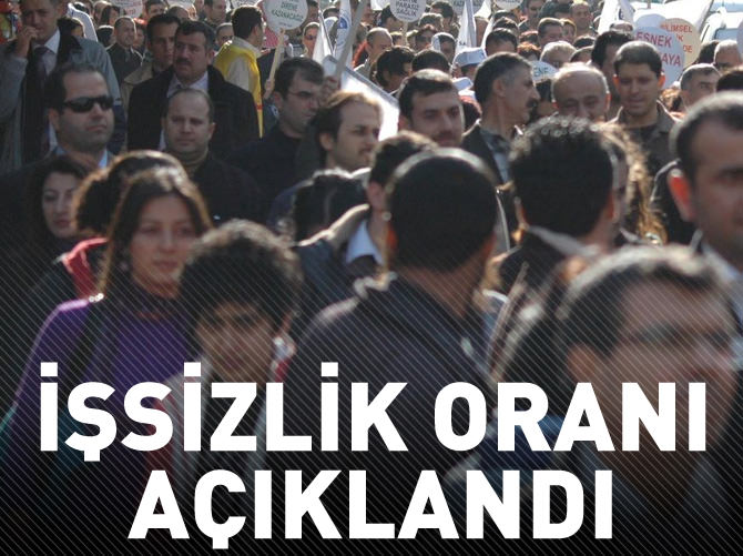 İşsizlik oranları açıklandı