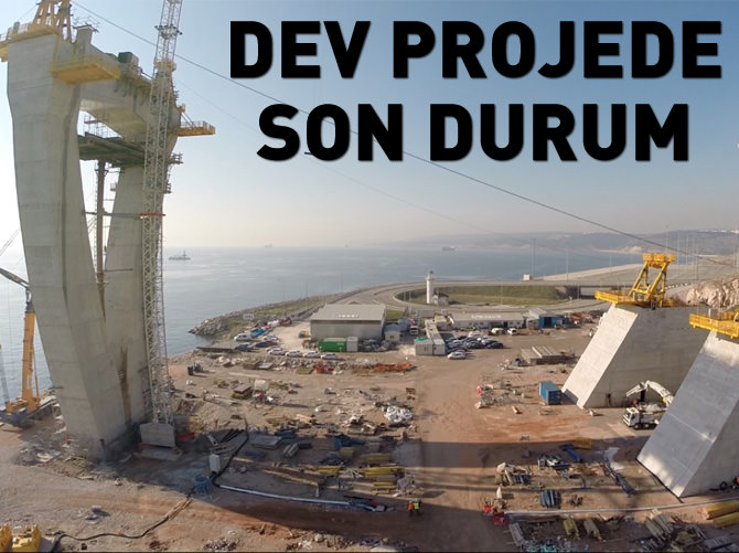 Gebze - Orhangazi - İzmir otoyol projesinde sona yaklaşıldı