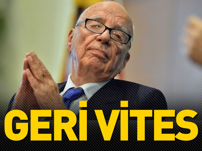 Murdoch geri adım attı
