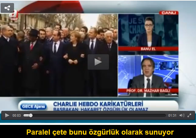 Paralel çete bunu özgürlük olarak sunuyor