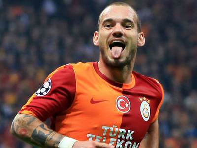 Sneijder'in Türkçe'si taraftarı güldürdü