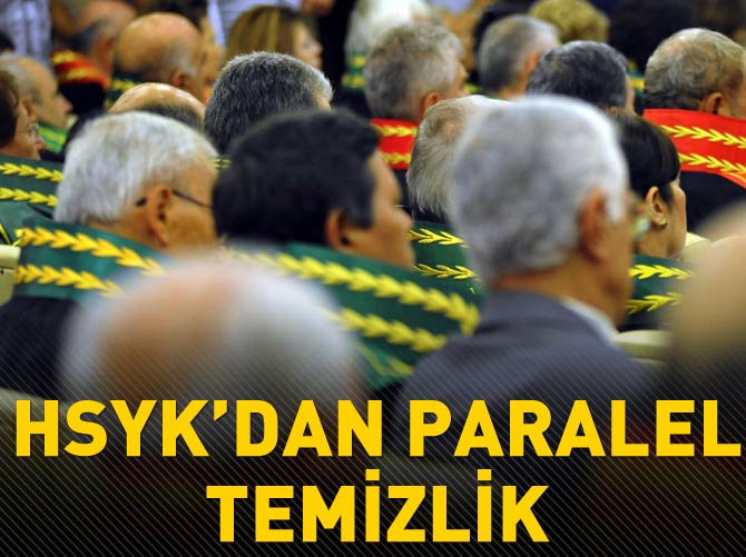HSYK'dan Paralel temizlik