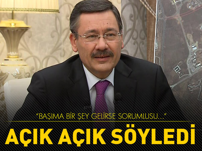Melih Gökçek: Başıma bir şey gelirse sorumlusu...