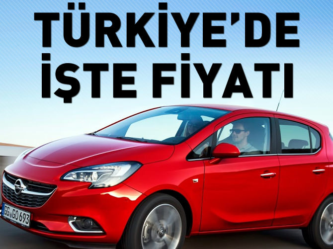 Yeni Corsa Türkiye'de