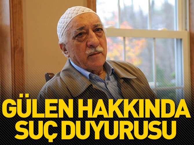 Gülen hakkında suç duyurusu