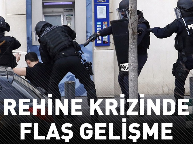 Paris'te rehine krizi