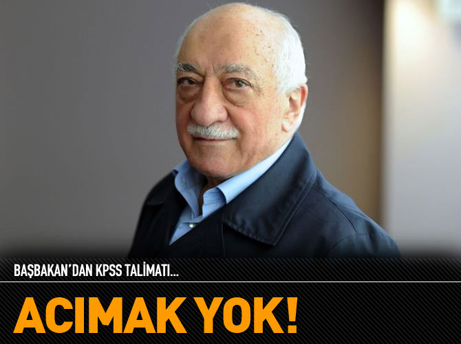 Başbakan'dan KPSS talimatı!