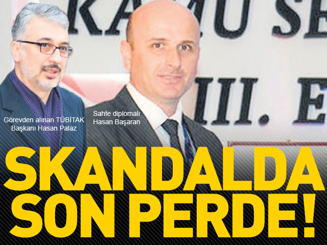Sahte diplomalı başkanı TÜBİTAK da işten attı