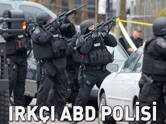 Irkçı ABD polisi!