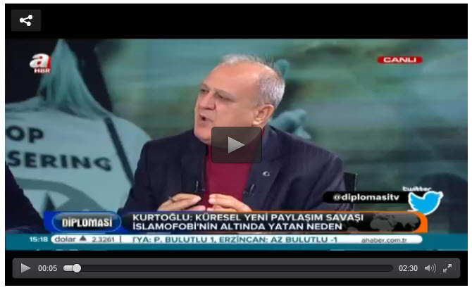 Doç. Dr. Kurtoğlu: Türkofobi geliyor - 1