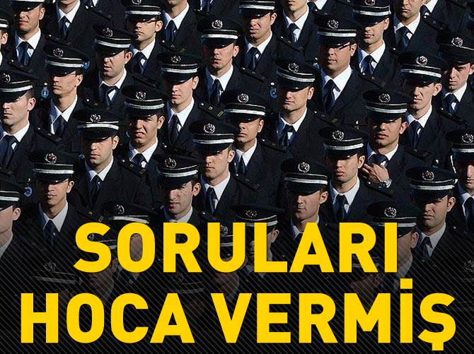 Sınav sorularını hocalar vermiş