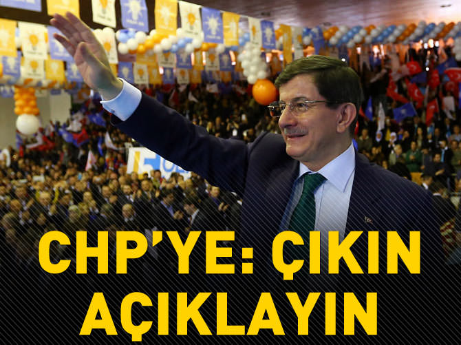 Davutoğlu'ndan CHP'ye: Paralel çeteyle ne planladınız?