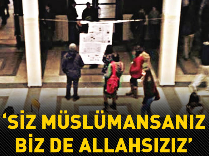 Ankara Üniversitesi'nde karikatür provokasyonu