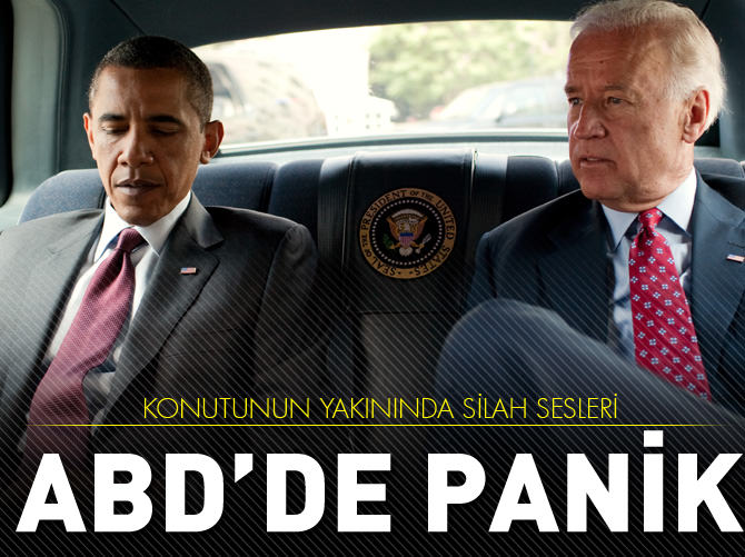 ABD'de panik! Biden'ın evinin yakınında silah sesleri..