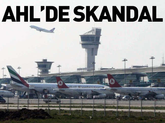 Atatürk Havalimanı üzerinde skandal uçuş!