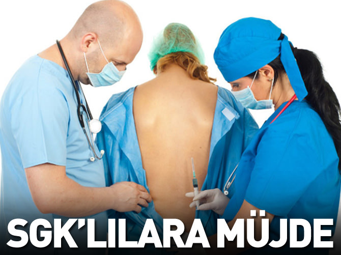 Epidural anestezi SGK kapsamında