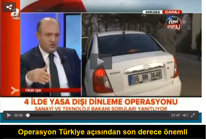Fikri Işık: Operasyon Türkiye açısından son derece önemli