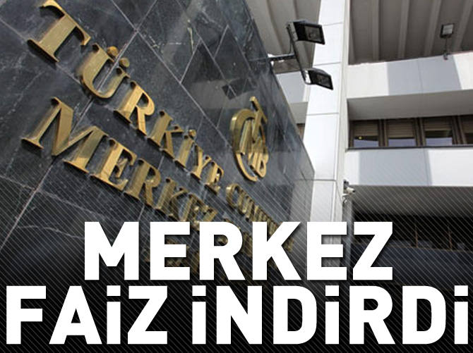 Merkez Bankası faiz indirdi