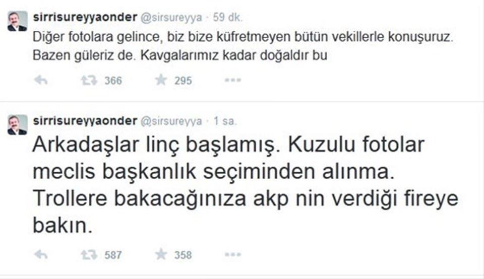 Sırrı Süreyya'dan o fotoğraflara yanıt